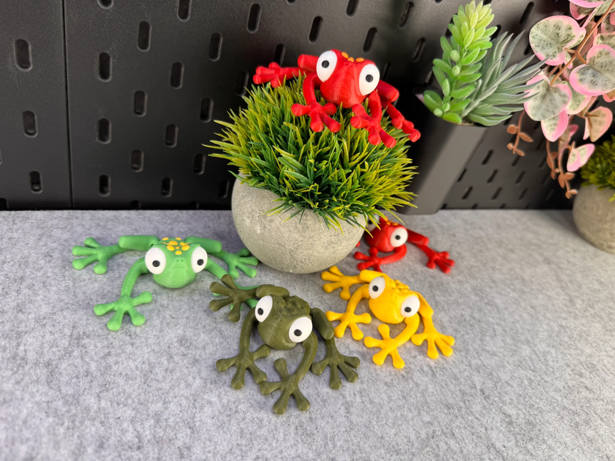 3D Printer Files | 3MF File | Articulated Cute Frog | Creality Cloud
