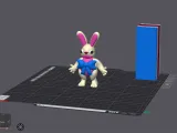 Easter Bunny 99 nights in the forest 3D Model STL 3mf-2