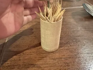Toothpick holder