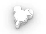 Straw Topper mouse head paddle-1