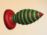 Small Anal with rings plug madness H60mm-3