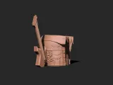 Stranger Things - Cup  3d print model-2