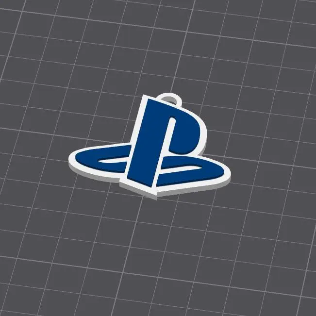 Playstation keychain