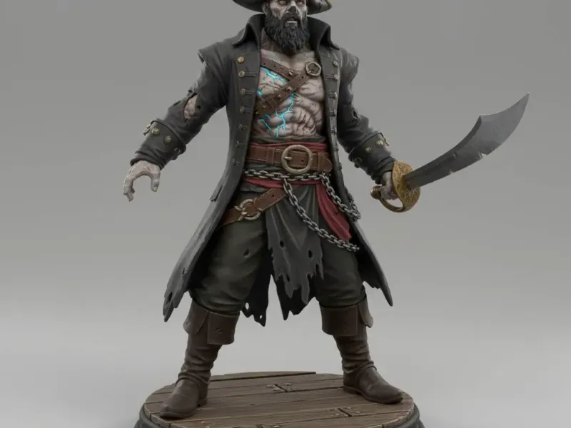 Cursed Skeleton Pirate Lord