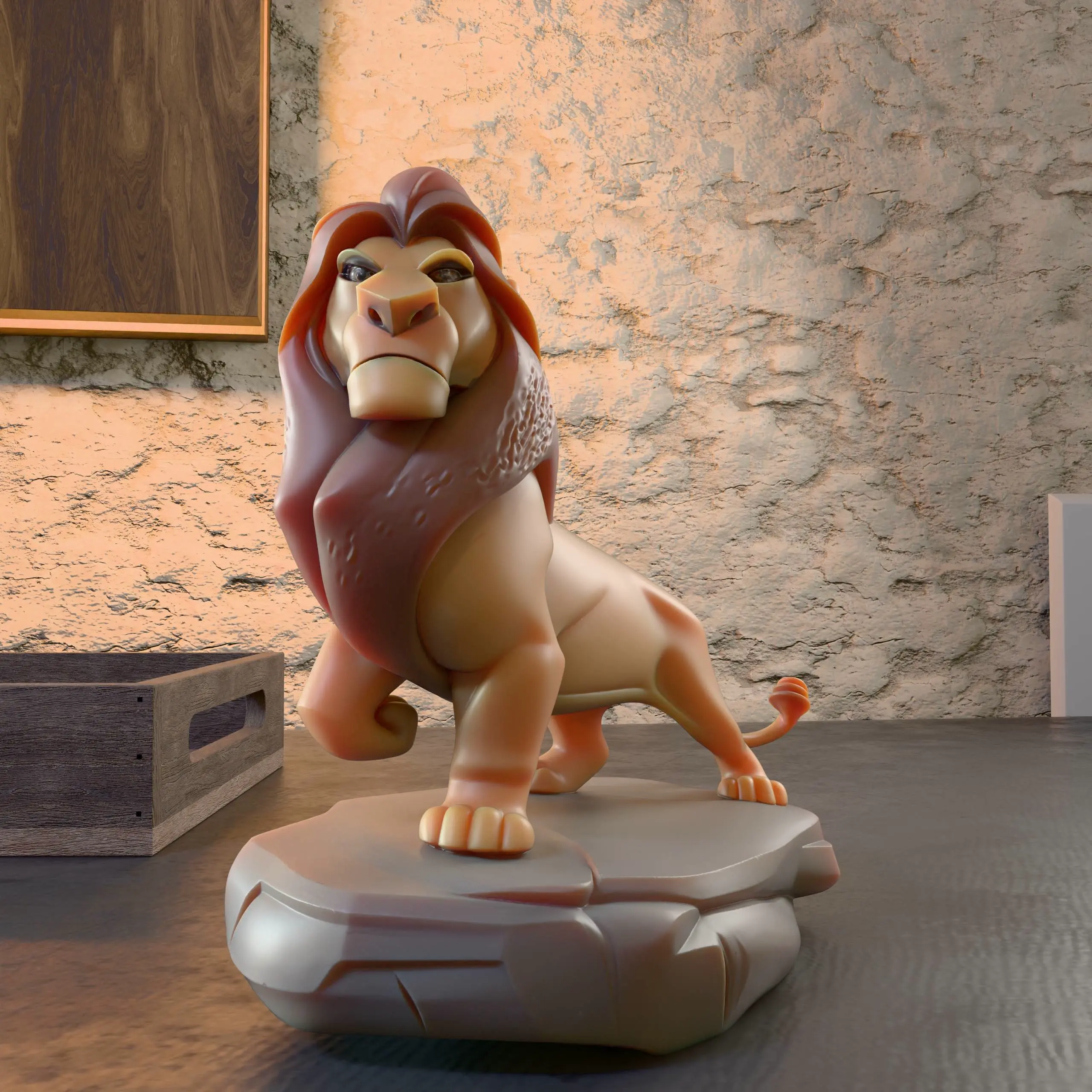 Mufasa Lion King Fan Art