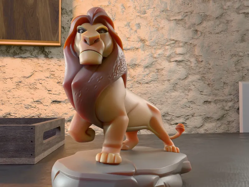 Mufasa Lion King Fan Art