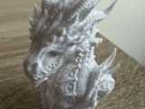 Dragon head bust-2