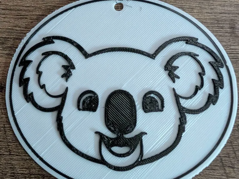 Koala-Schlüsselanhänger