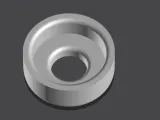 Ball-bearing adapter from 8x22x7 to 8x16x5-0