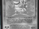 PokeLitho - Pokemon lithophane BLASTOISE - 2/102 Base set-2