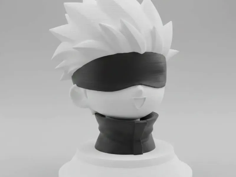 Satoru Gojo Smiling Bust