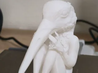 humanoid bird