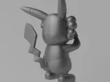 Kaws x Pikachu Art Toy Fan Art-4