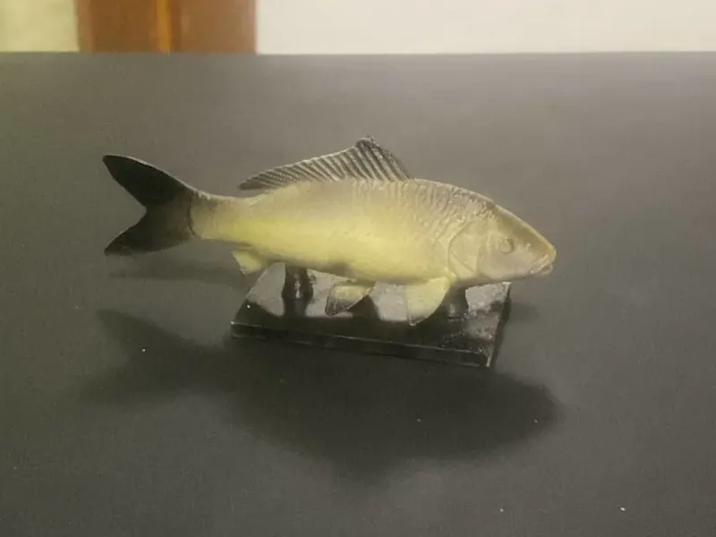 carpa con piedistallo