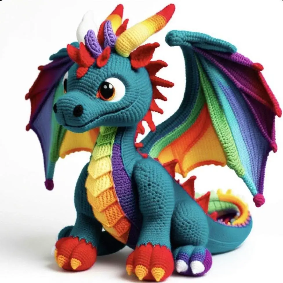 knitting Crochet Dragon