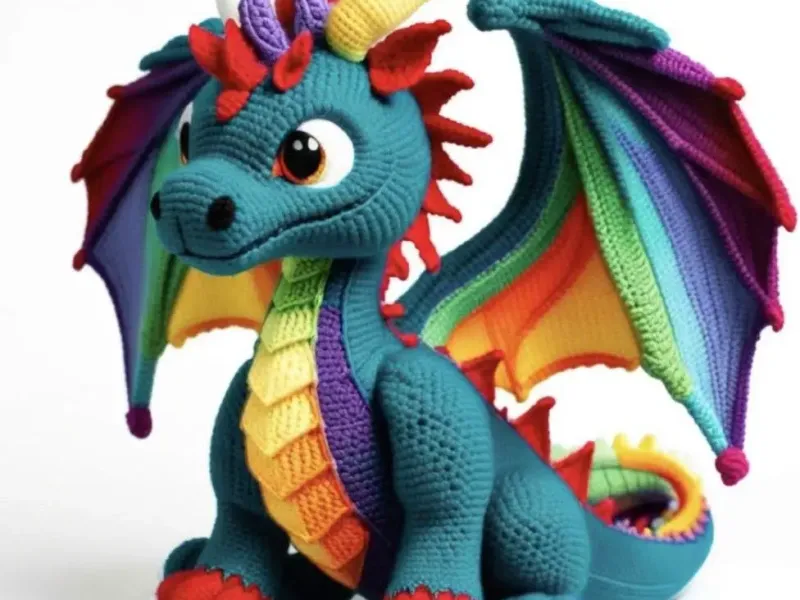 knitting Crochet Dragon
