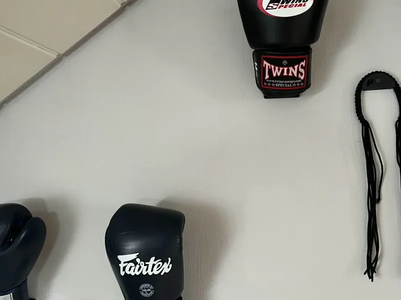 Boxinggloves holder / Boxhandschuh halter