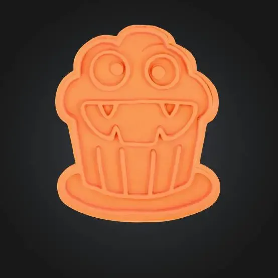 Halloween : Creepy Muffin Cookie Cutter