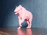 Low Poly Hyena-6