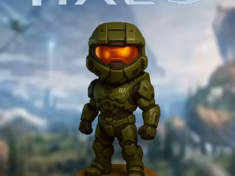 Master Chief Halo Chibi