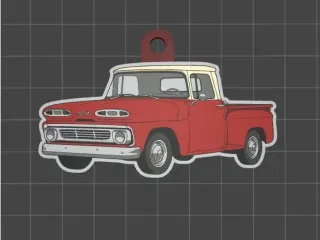 Chevrolet Apache Keychain