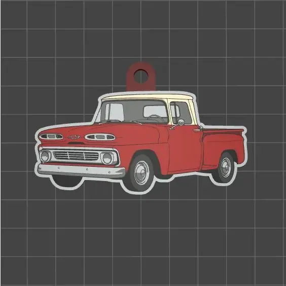 Chevrolet Apache Keychain
