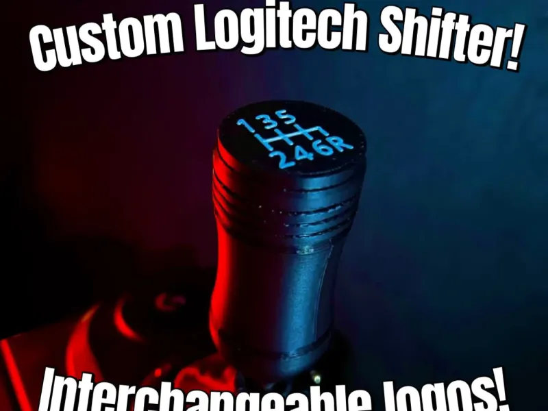 Benutzerdefinierter Logitech-Schalthebel