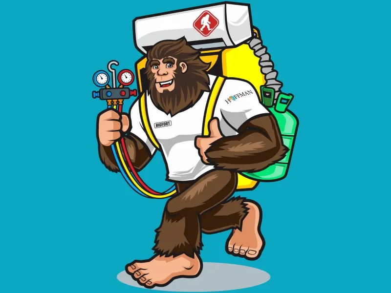HVAC squatch