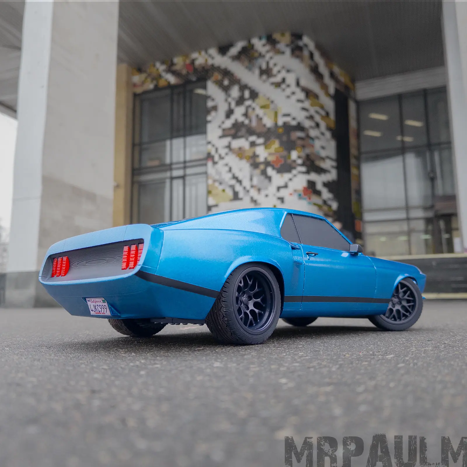 Ford Mustang 1969 Body Kit 1/10