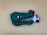 Crocodile lighter case-1