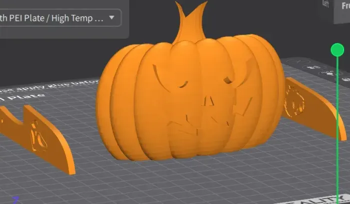 3D Printer Files | 3MF File | Halloween Pumpkin Fridge Magnet with ...