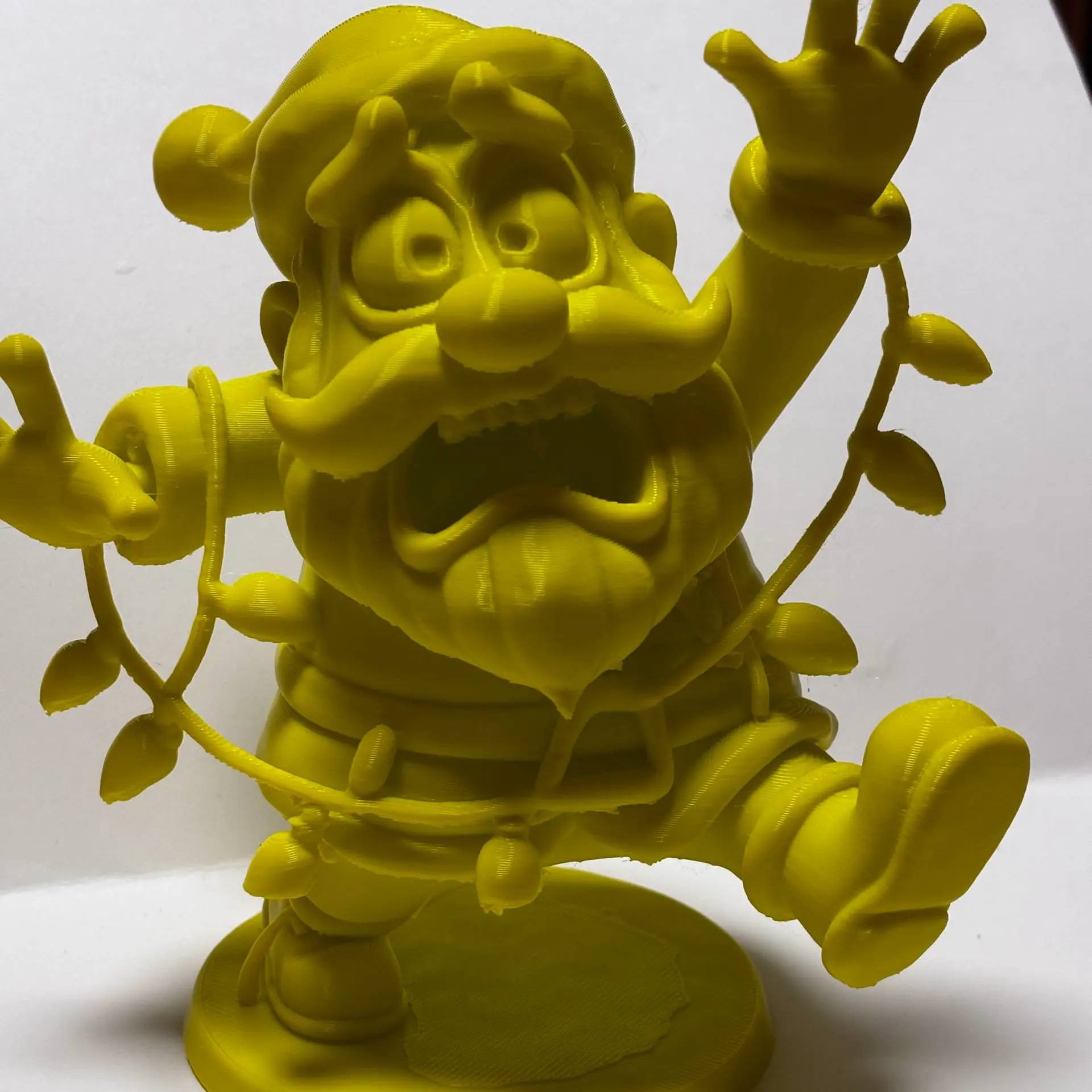 Christmas santa claus figurine