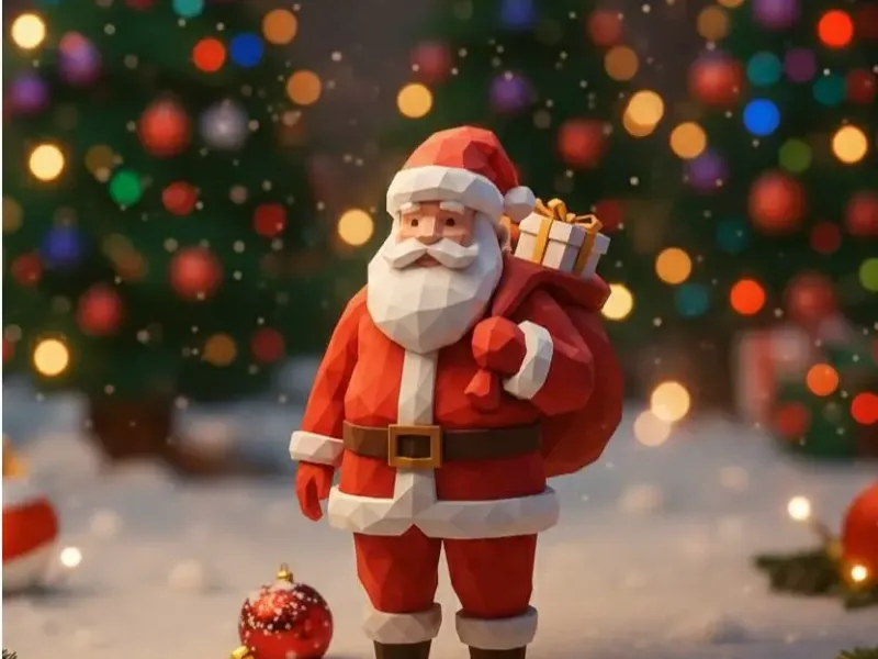papa noel, navidad, merry christmas