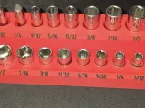 1/4 SAE socket tray 3 varients magnetic -2