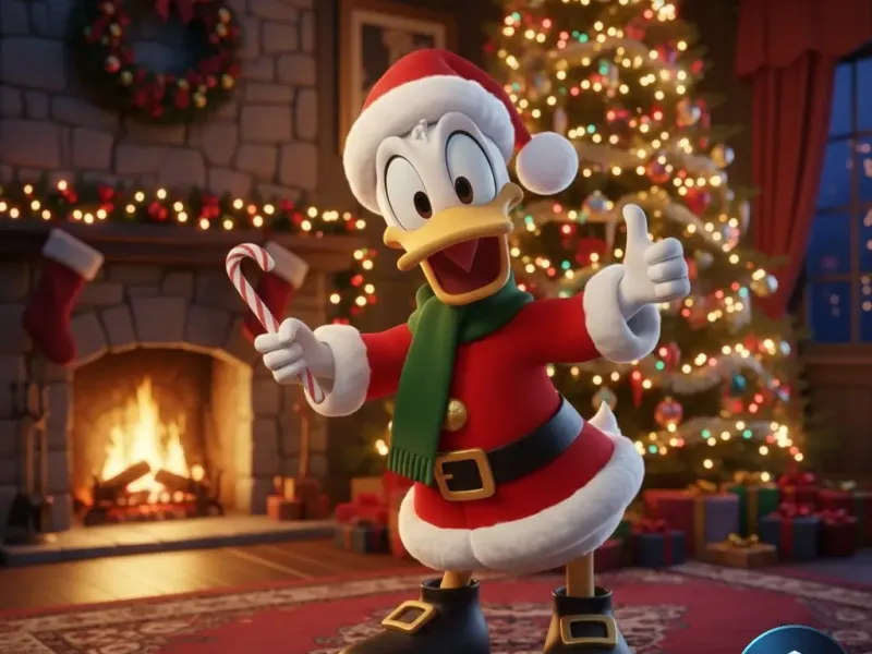 CHRISTMAS DONALD DUCK