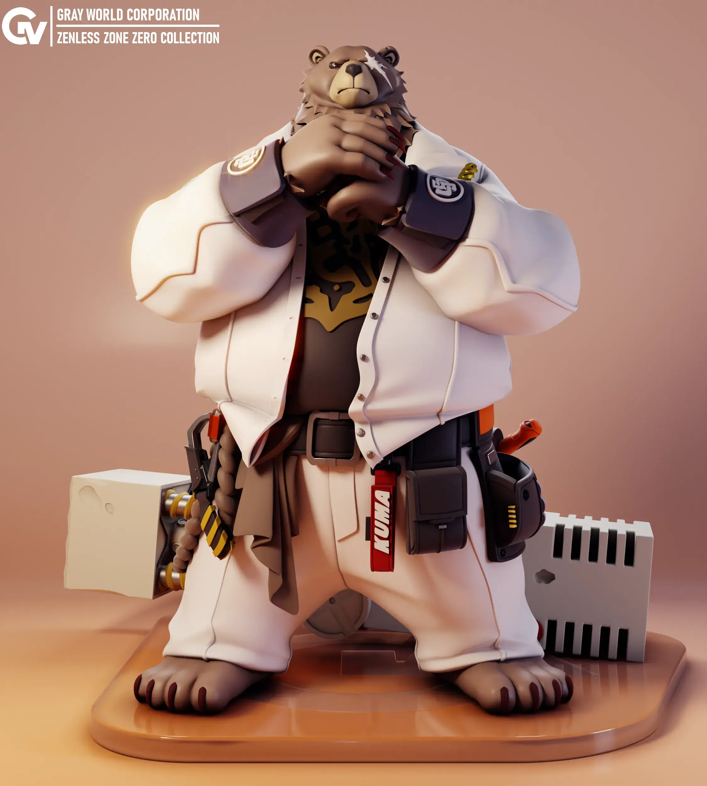 Personagens e Criaturas STL Download - Ben Bigger | Zenless Zone