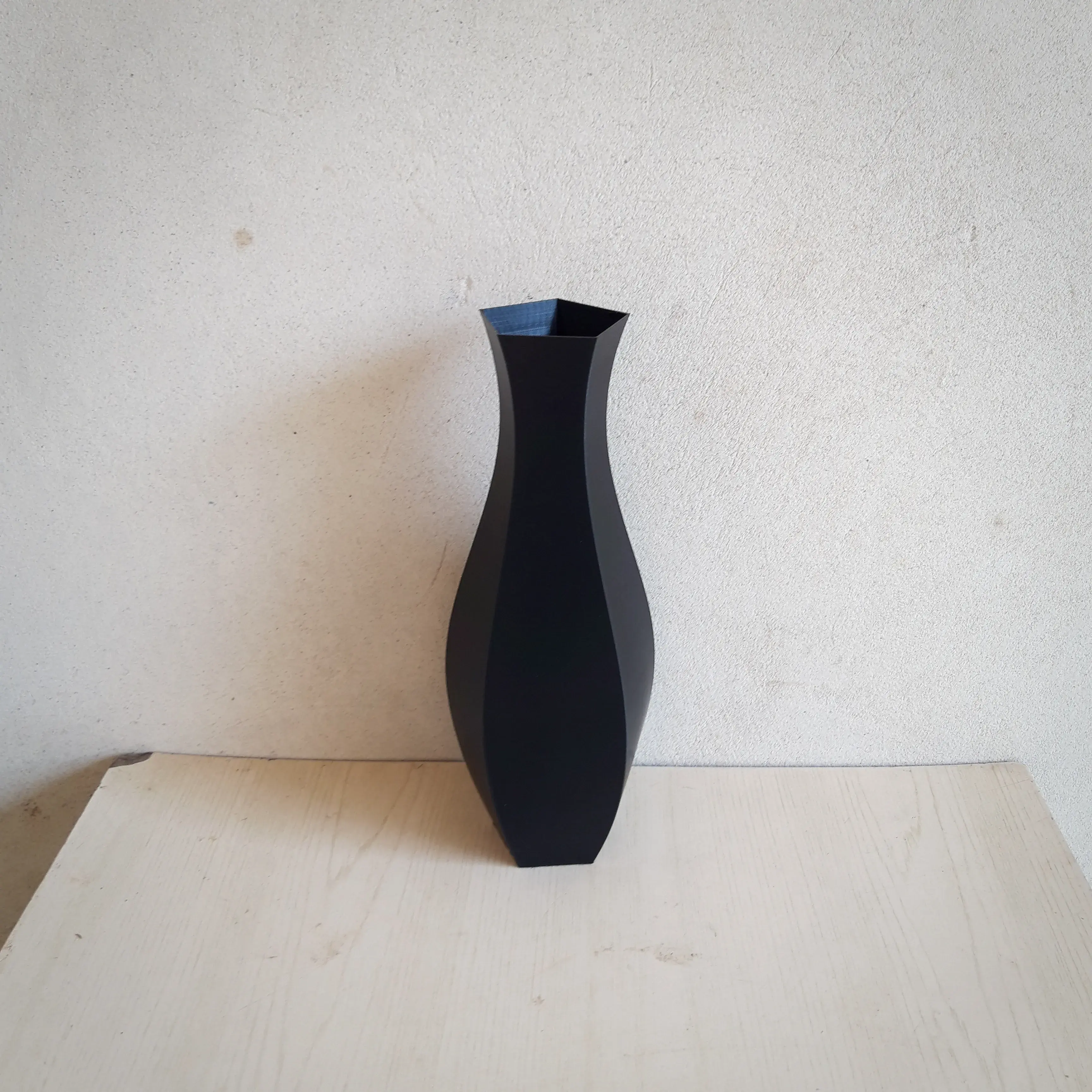 Pentagonal vase