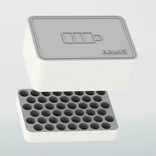 Battery case/holder/box for AA