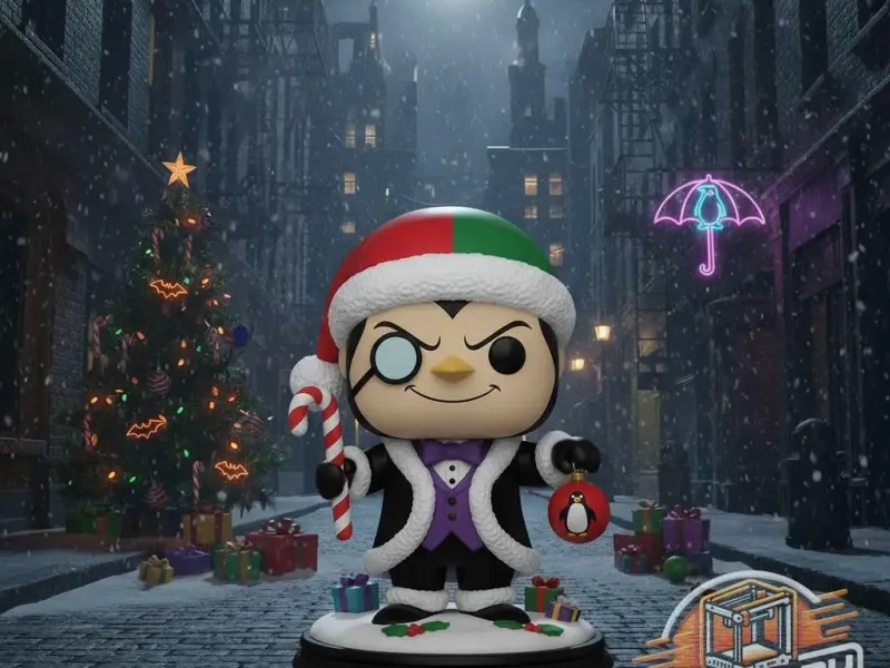 Pinguino Navideño