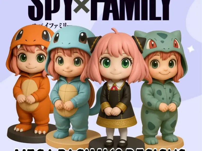 Anya Costume Pack x 13 designs