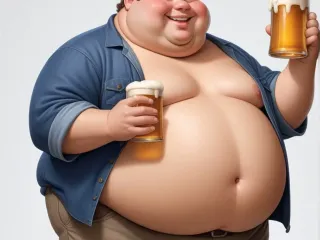Fat Beer Drinker