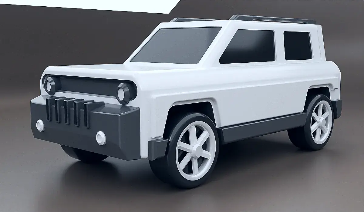 3d printable vehicle concept
