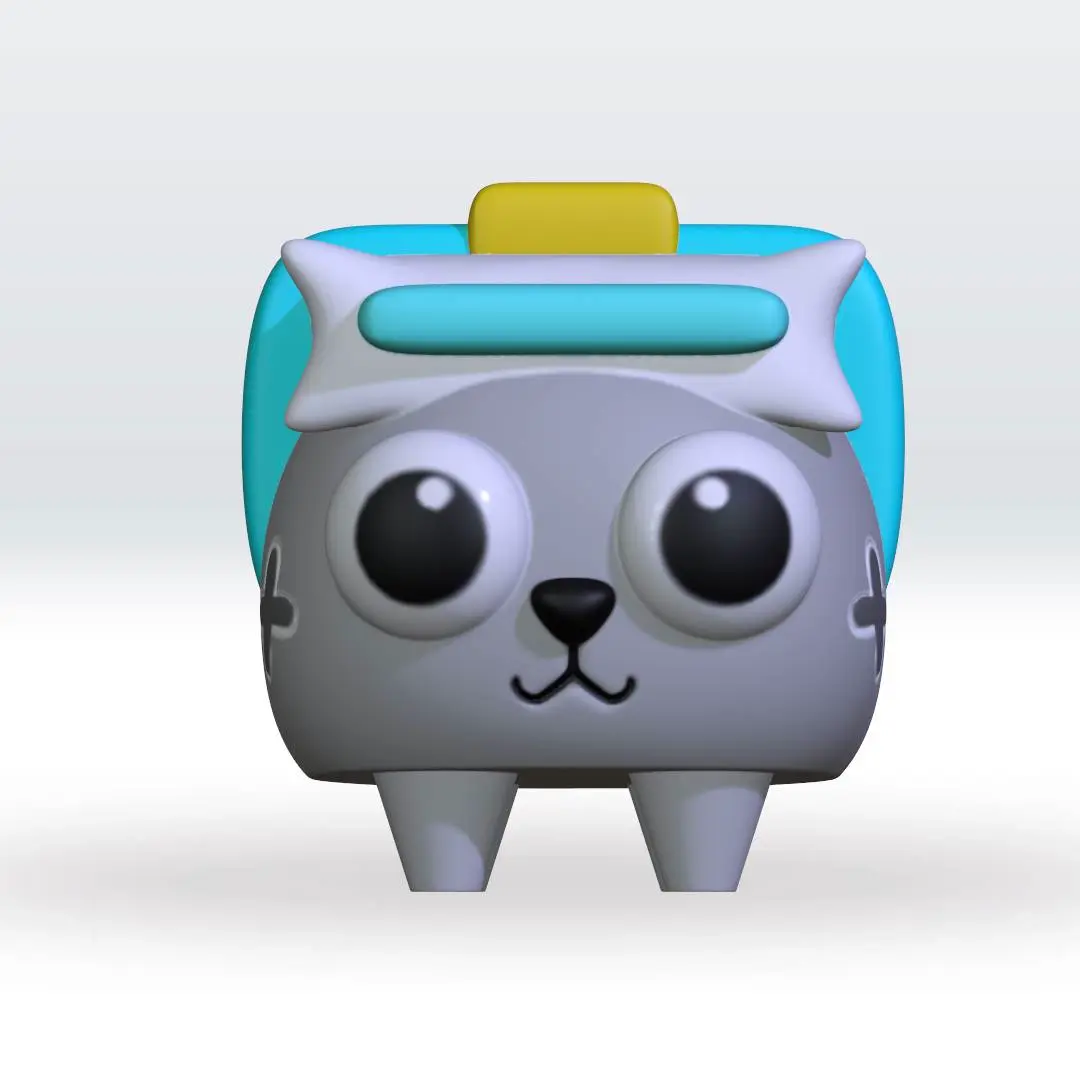 Star time Pebble Dandys World STL 3D Multicolor 3mf 3D Model