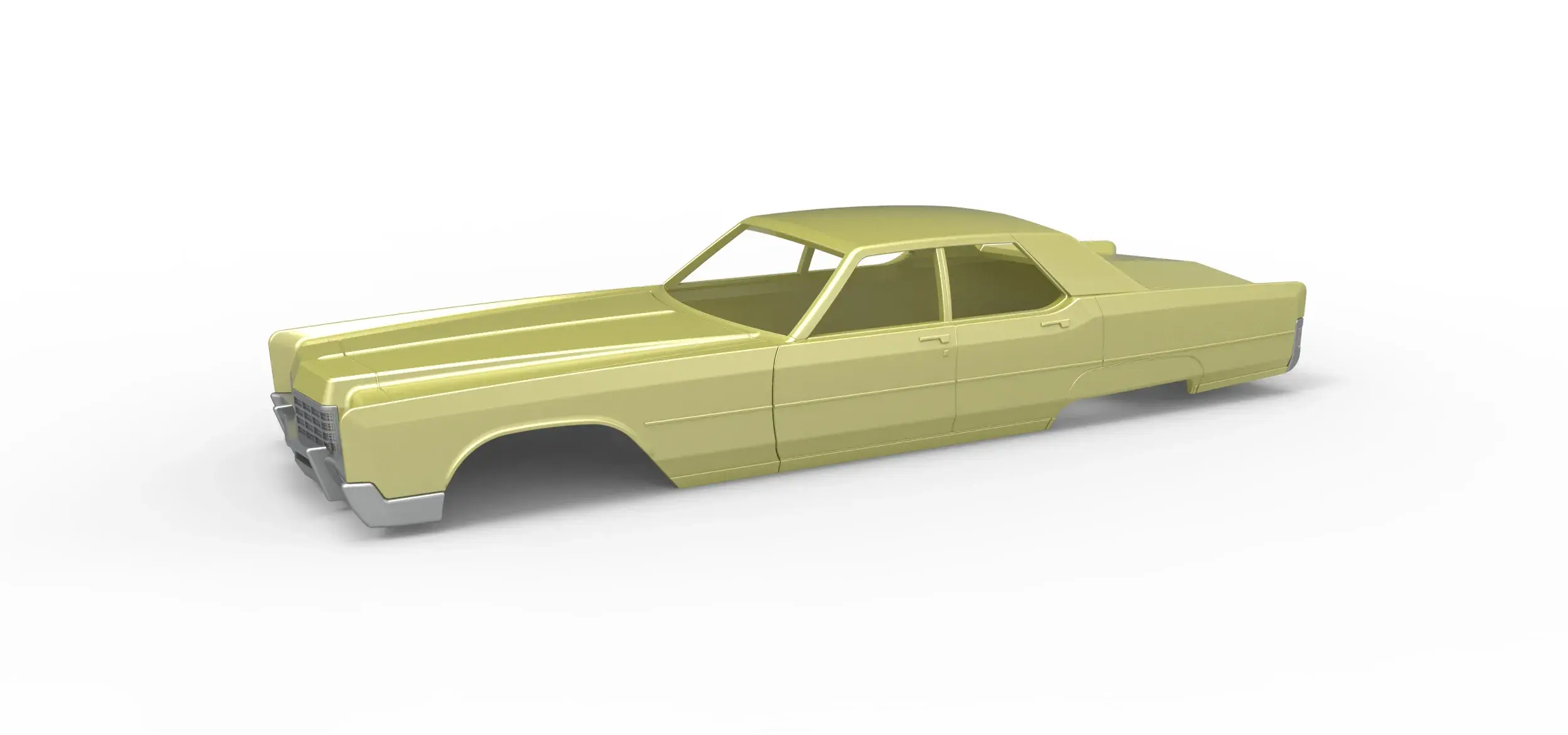Other STL Download - Vintage car Shell of Monster Truck Scale 1:25by ...