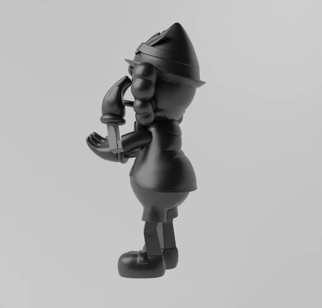 Kaws Pinocchio Art Toy Fan Art