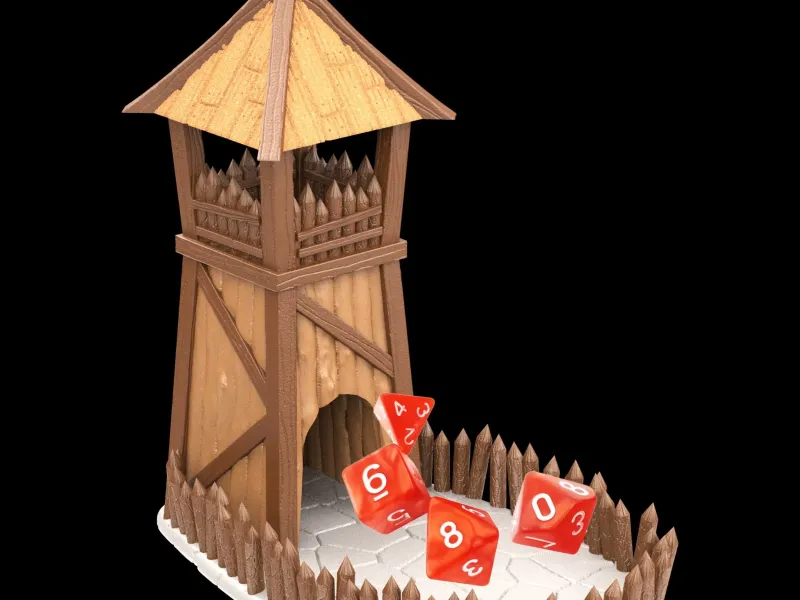 Viking Dice Tower