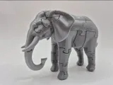 3D Elephant Puzzle 45 Pieces-2