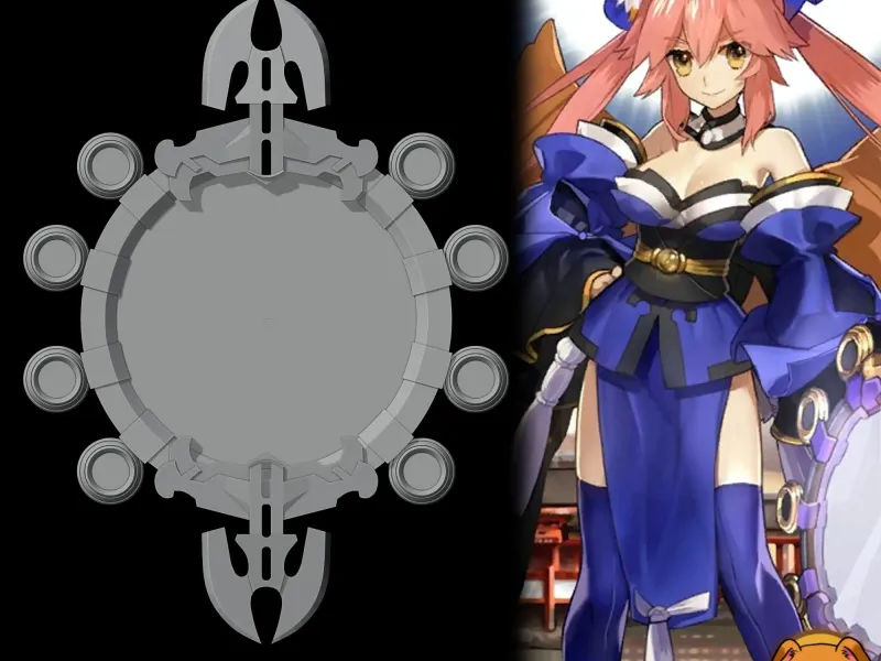 Tamamo no Mae - Fate Series Cosplay Prop