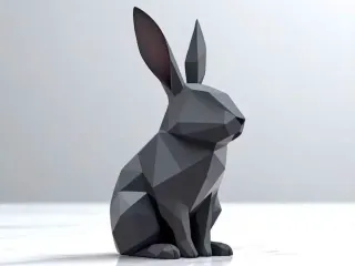 Low-Poly-Bunny