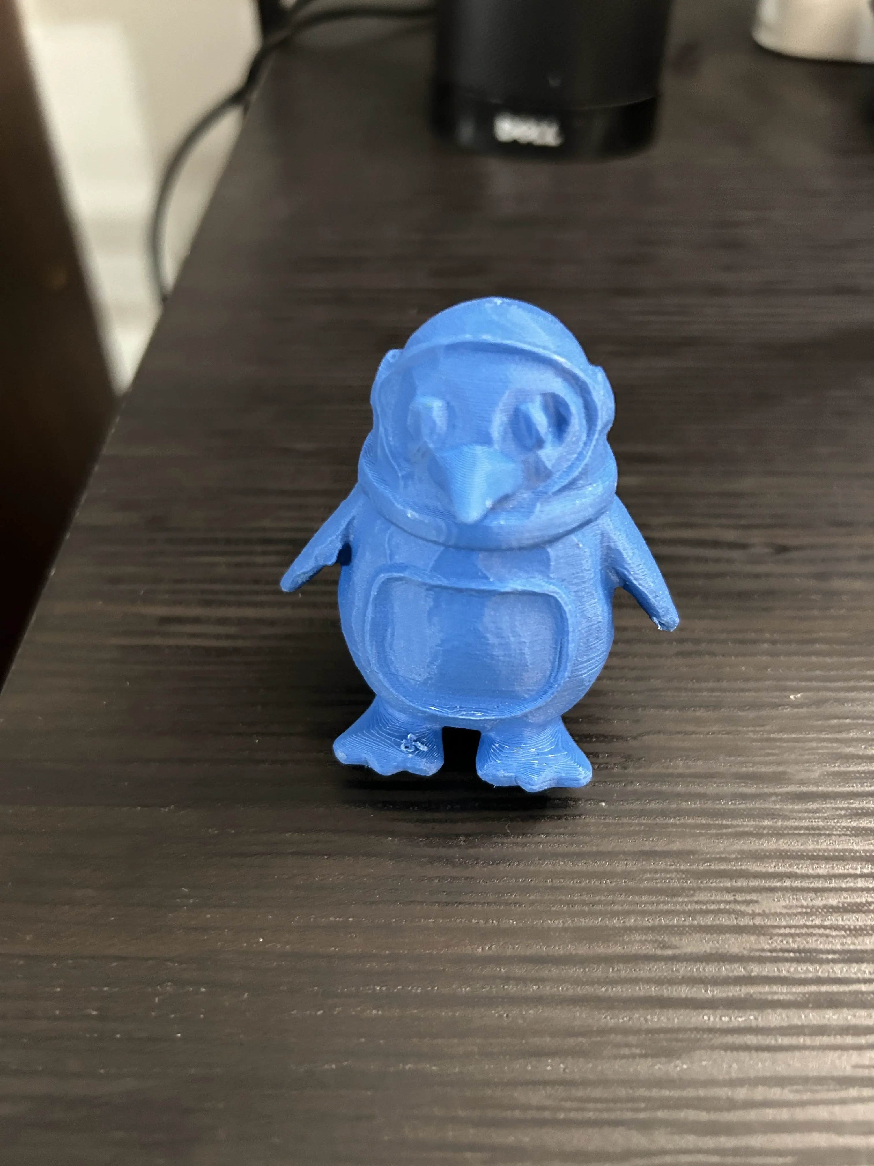 Pingüino astronauta